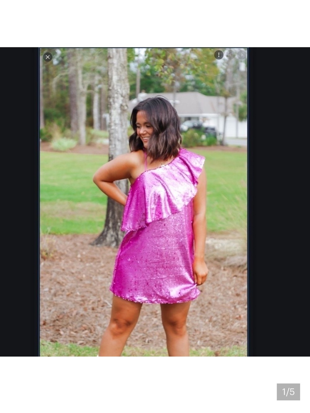 TCEC Pink Sequin Top